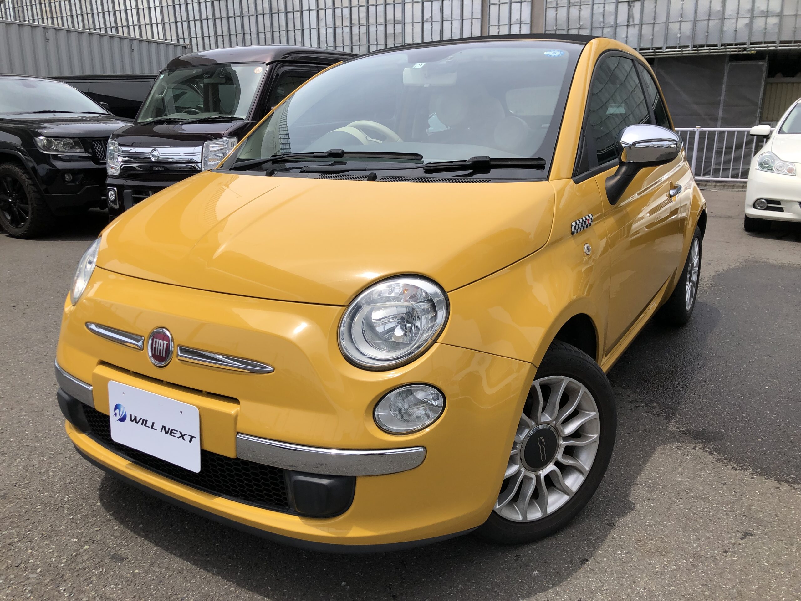 フィアット 500C ジャッラ